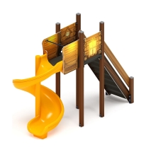 Горка винтовая - ИО 43.01.01-02.И1 - (ЭКО) H=2000 Горка винтовая - ИО 43.01.01-02.И1 - (ЭКО) H=2000