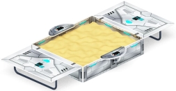 Песочница с крышкой средняя (Техно) - ИО 5.01.11-09, фото 4