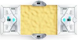 Песочница с крышкой средняя (Техно) - ИО 5.01.11-09, фото 5