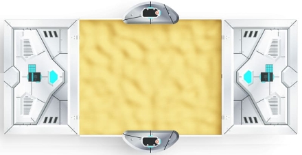 Песочница с крышкой средняя (Техно) - ИО 5.01.11-09, фото 5