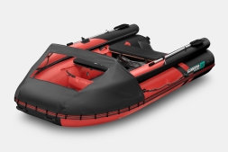 GLADIATOR E 380 X Expedition Красно-черный моторная лодка ПВХ, фото 1