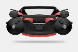 GLADIATOR E 380 X Expedition Красно-черный моторная лодка ПВХ, фото 6