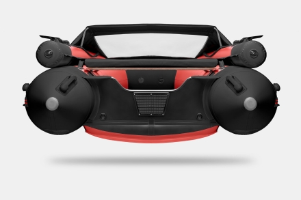 GLADIATOR E 380 X Expedition Красно-черный моторная лодка ПВХ, фото 6