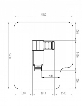 Паровозик (черный) - Беседка мини - МФ 10.03.05-10, фото 6