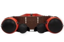 Моторная лодка ПВХ Фрегат 430 FM Light Jet/L/S (ФМ Лайт Джет/Л/С) Красный