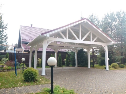 Навес для машин РИВЕР Базовая комплектация, фото 1