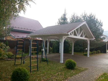 Навес для машин РИВЕР Базовая комплектация, фото 3