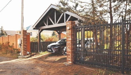 Навес для машин РИВЕР Базовая комплектация, фото 7