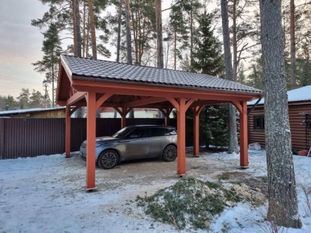 Навес для машин РИВЕР Базовая комплектация, фото 10