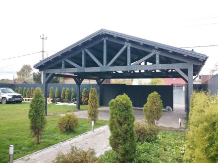 Навес для машин РИВЕР Базовая комплектация, фото 18