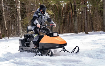 Мини-снегоход БУРЛАК Егерь FOX-M 15 л.с., фото 4