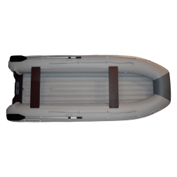 Моторная лодка ПВХ GOLFSTREAM MF 550 jet под водомет Серый, фото 3