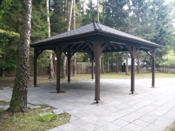 Навес для машин АСТОН Базовая комплектация, фото 1