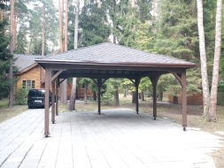 Навес для машин АСТОН Базовая комплектация, фото 2