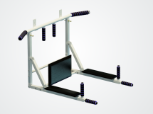 Турник 3в1 SportElite складной &quot;Workout&quot; разборный, белый