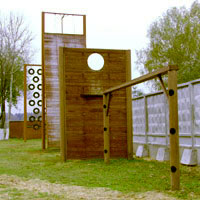 Специальная полоса препятствий для спецподразделений