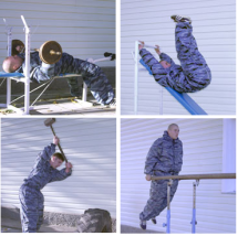 Специальная полоса препятствий для спецподразделений