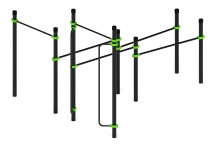 Воркаут ЛОВ 108 зеленый ВТ 102.16-02 Воркаут ЛОВ 108 зеленый ВТ 102.16-02