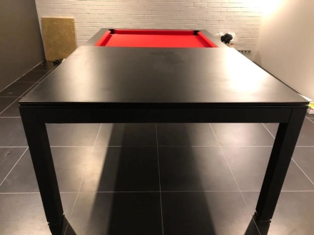 БИЛЬЯРДНЫЙ СТОЛ 9 ФУТОВ "ПОЖАРСКИЙ" ХАЙ-ТЕК STYLE (пул), фото 3