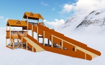 Зимняя горка Норд-3 Зимняя горка Норд-3