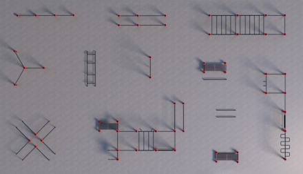 Проект Районная площадка для Воркаут и ГТО 3-7 (21 х 12 м), фото 3