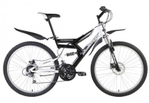 Велосипед Challenger Desperado черно-белый 20''