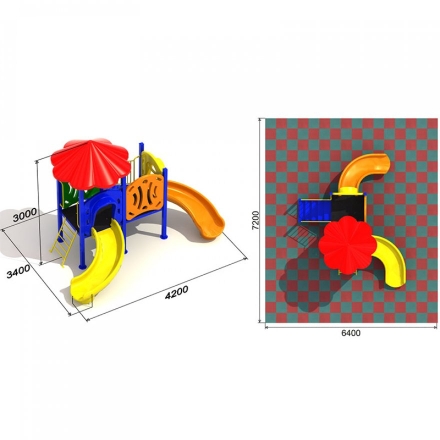 Детская площадка Лимпопо 6.3, фото 3