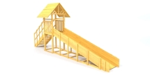 Зимняя горка Савушка Зима Wood 5 (скат 5м) Зимняя горка Савушка Зима Wood 5 (скат 5м)