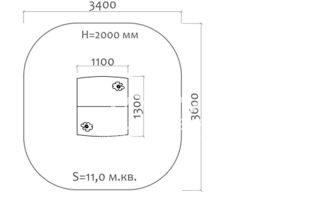 Домик 06001.21 для детской площадки, фото 3