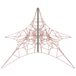 Канатная пирамида &quot;Шатёр&quot;, фото 1