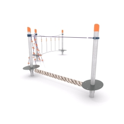 Канатная конструкция для лазания-03.01, фото 3