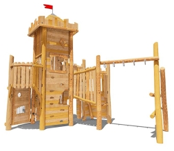 Игровой комплекс Эко VST 0017/2 для детской площадки, фото 2 Игровой комплекс Эко VST 0017/2 для детской площадки, фото 2