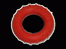 Эспандер кистевой кольцо с шипами, резина, нагрузка 15кг Эспандер кистевой кольцо с шипами, резина, нагрузка 15кг