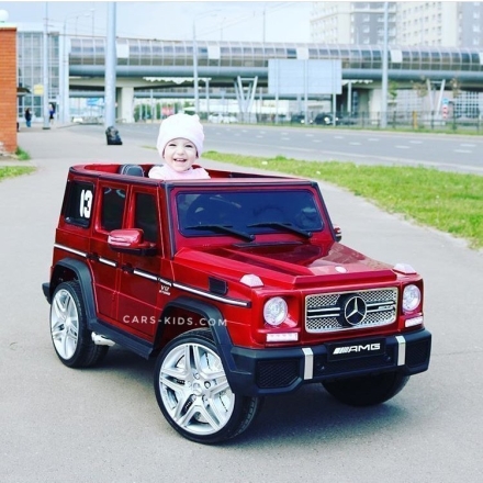 Электромобиль Mercedes-Benz G65 AMG красный, фото 1