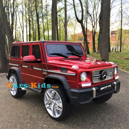 Электромобиль Mercedes-Benz G65 AMG красный, фото 2