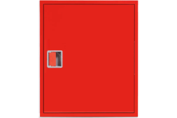 Встроенный закрытый шкаф Карелпожлиния ШПК-МОНО-310 ВЗК евро-ручка, в=690, ш=580, г=230, 1-ПК, красный НФ-00000163-К, фото 1