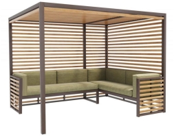 Пергола Софт 2, без дополнительной перегородки, фото 1