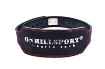 Пояс атлетический с карабином 60/120 мм 2-слойный