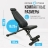 Силовая скамья регулируемая домашняя OXYGEN FITNESS INDIANA