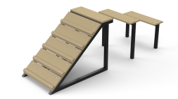 Ступени разноуровневые для дрессировки собак 