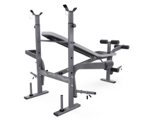 Скамья со стойками под штангу DFC D703 PRO