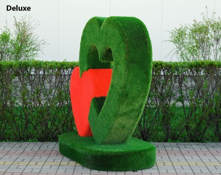 Топиари стела сердца Гармония, мини - газон Есо, фото 6