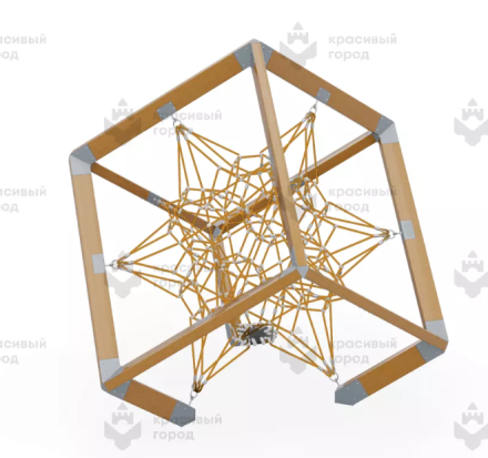 Канатный комплекс «Куб» тип-1, фото 1