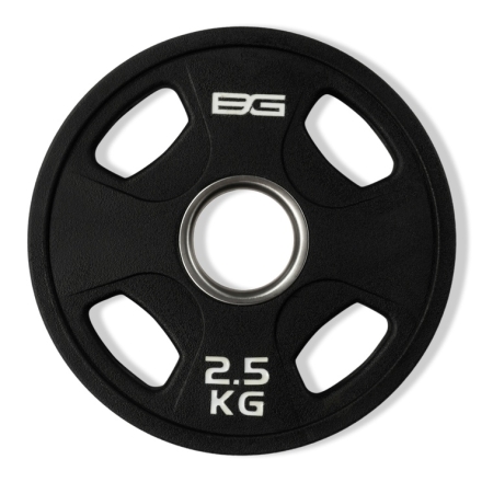 Диск олимпийский профессиональный BRONZE GYM полиуретан 2,5 кг, фото 1
