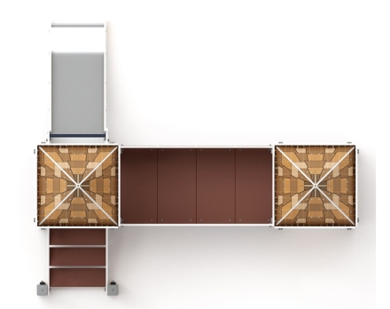 Детская игровая площадка Королевство (Картонное) ДИК 1.15.02-22 H=750, фото 5