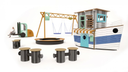 Детская игровая площадка Серия Порт, фото 1 Детская игровая площадка Серия Порт, фото 1