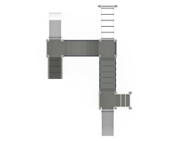 Детская игровая площадка Карапуз Эко ДИК 1.001.08-02 Н=750, фото 5