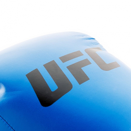 (UFC Перчатки тренировочные для спарринга голубые - 6 Oz), фото 5