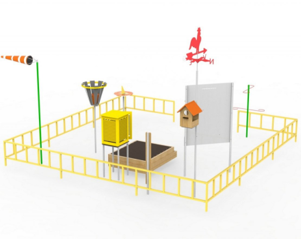 Метеоплощадка с ограждением Эрудит, фото 2