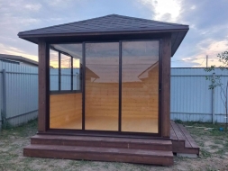 Застекленная беседка ВОЗДУХ, фото 5